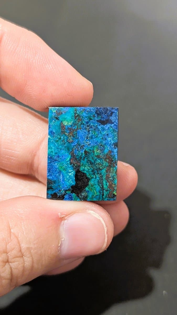 Azurite Cabochon - Square
