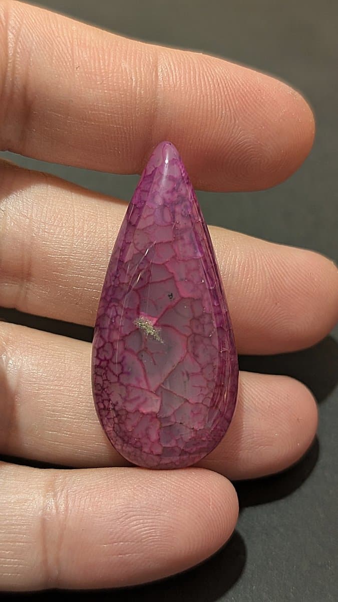 Dragons Vein Agate stone detail - view 2 of 2 by Loutan Beauty