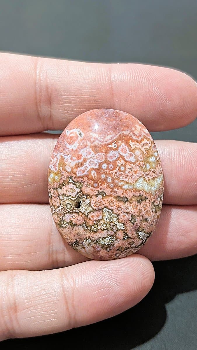 Ocean Jasper stone detail - view 3 of 3 by Loutan Beauty