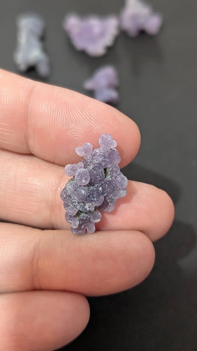 Grape Agate Clusters