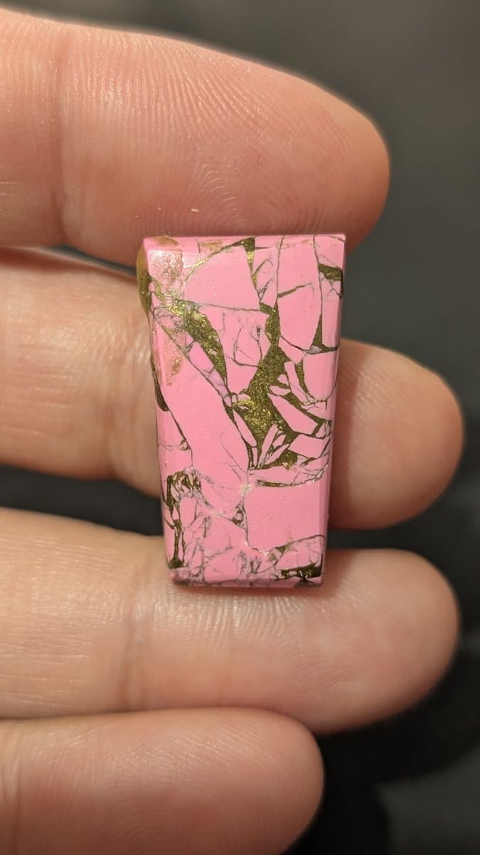 Pink Mohave Turquoise Cabochon
