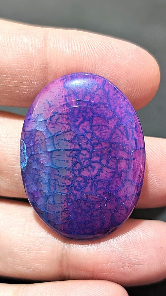 Dragons Vein Agate stone detail - view 2 of 2 by Loutan Beauty