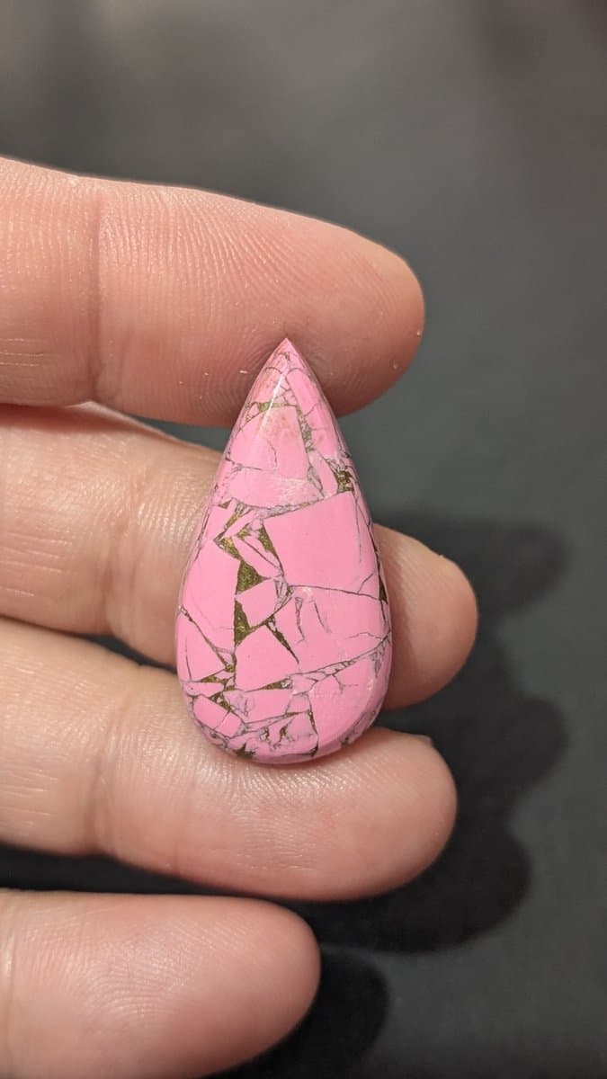 Pink Mohave Turquoise Cabochon