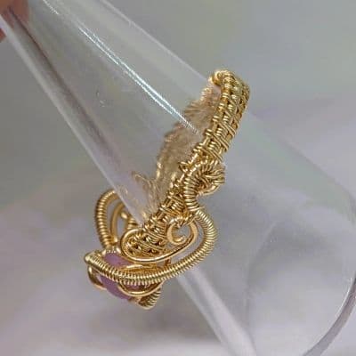 Beautiful Mermaid Tear Ring - Handmade ring detail - view 7 of 17 by Loutan Beauty