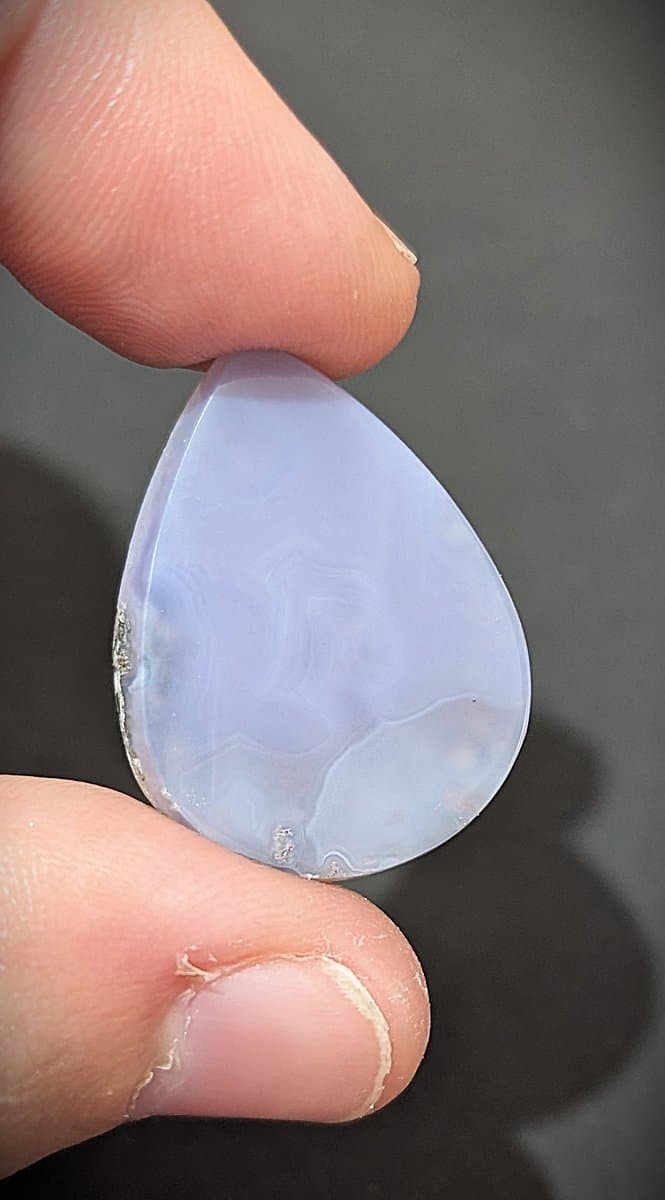 Purple Moss Agate Cabochon