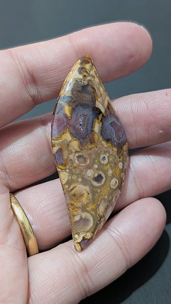 Australian Rhyolite - Mt Hay stone detail - view 2 of 4 by Loutan Beauty