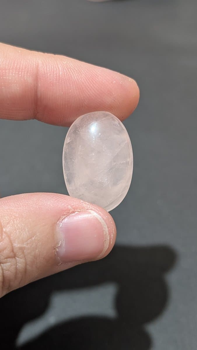 Rose Quartz Cabochon #3