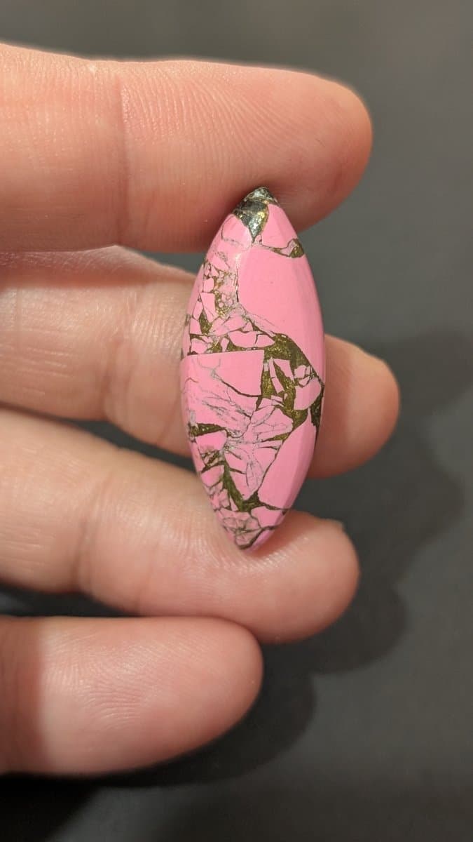 Pink Mohave Turquoise Cabochon