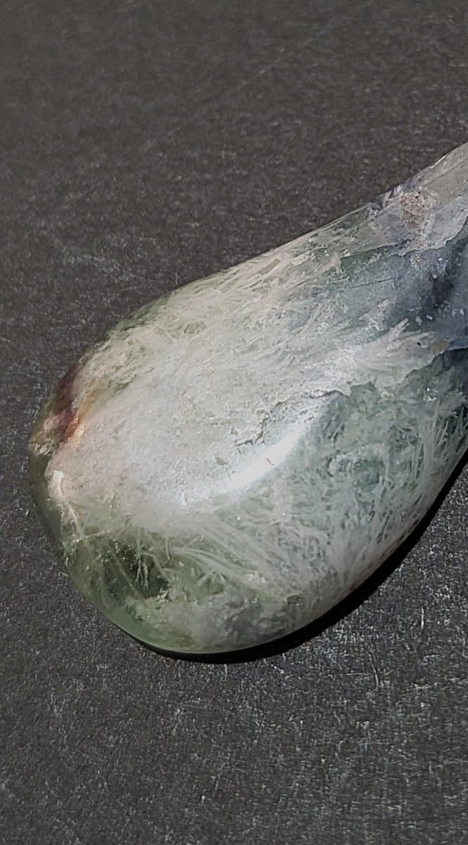 Green Fluorite stone detail - view 2 of 4 by Loutan Beauty