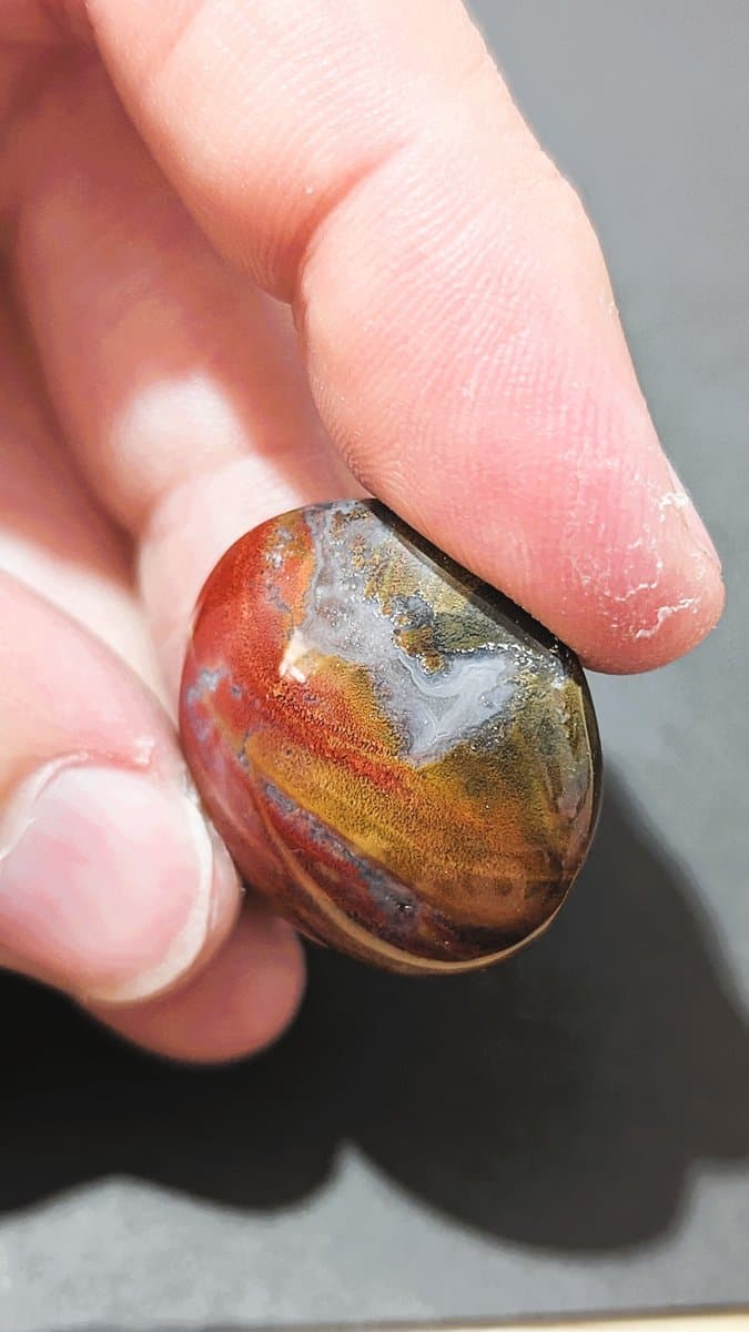 Klawing Agate/Klawing Jasper stone detail - view 2 of 4 by Loutan Beauty