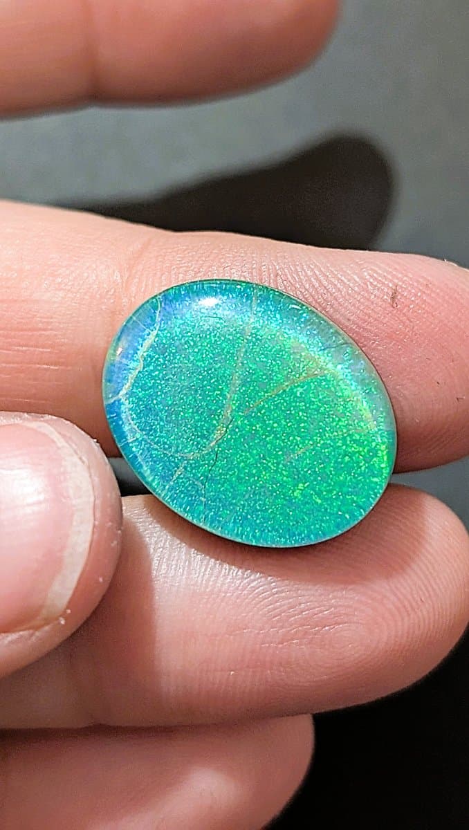 Lab Made Opal Triplet #1