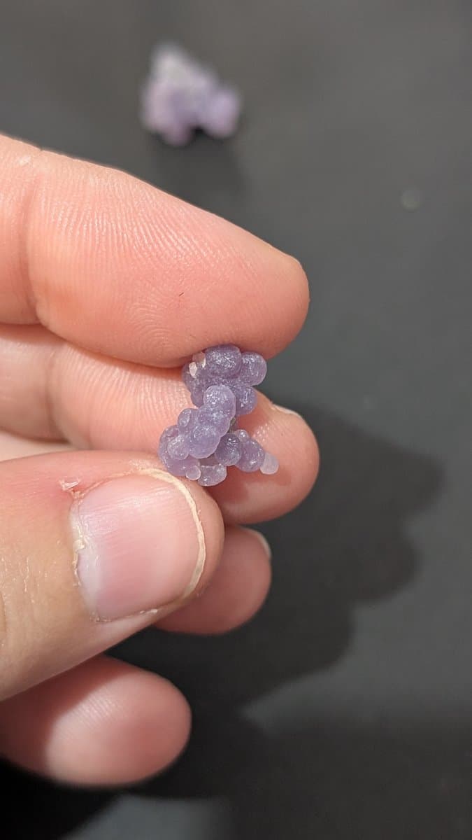 Grape Agate Clusters stone detail - view 5 of 6 by Loutan Beauty