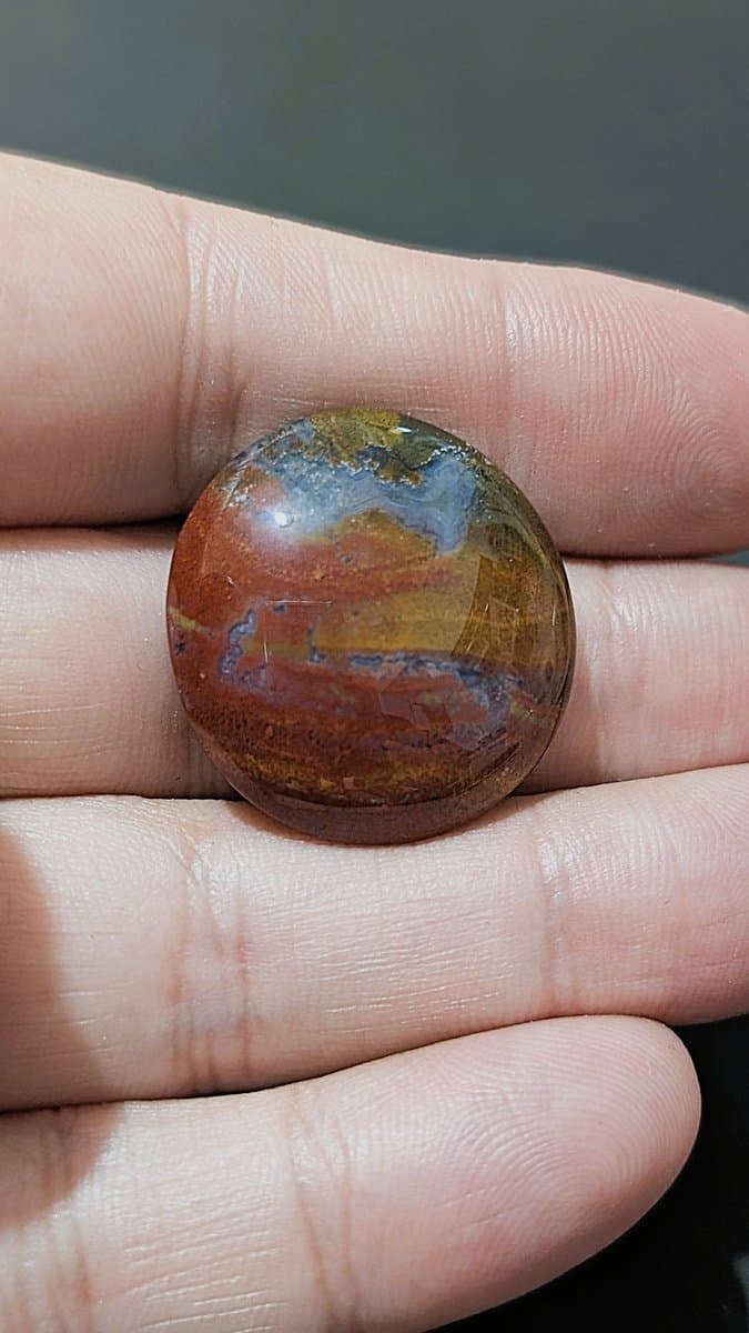 Klawing Agate/Klawing Jasper stone detail - view 3 of 4 by Loutan Beauty