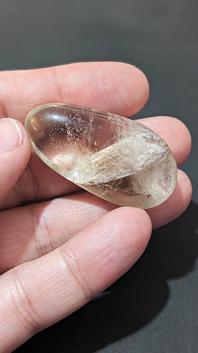 Quartz Polished - Tumble stone detail - view 2 of 5 by Loutan Beauty