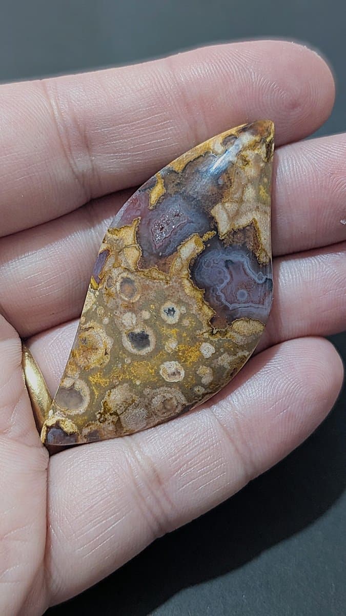 Australian Rhyolite - Mt Hay stone detail - view 3 of 4 by Loutan Beauty