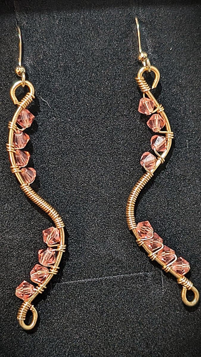 Valentines Curves Earrings earrings detail - view 2 of 2 by Loutan Beauty