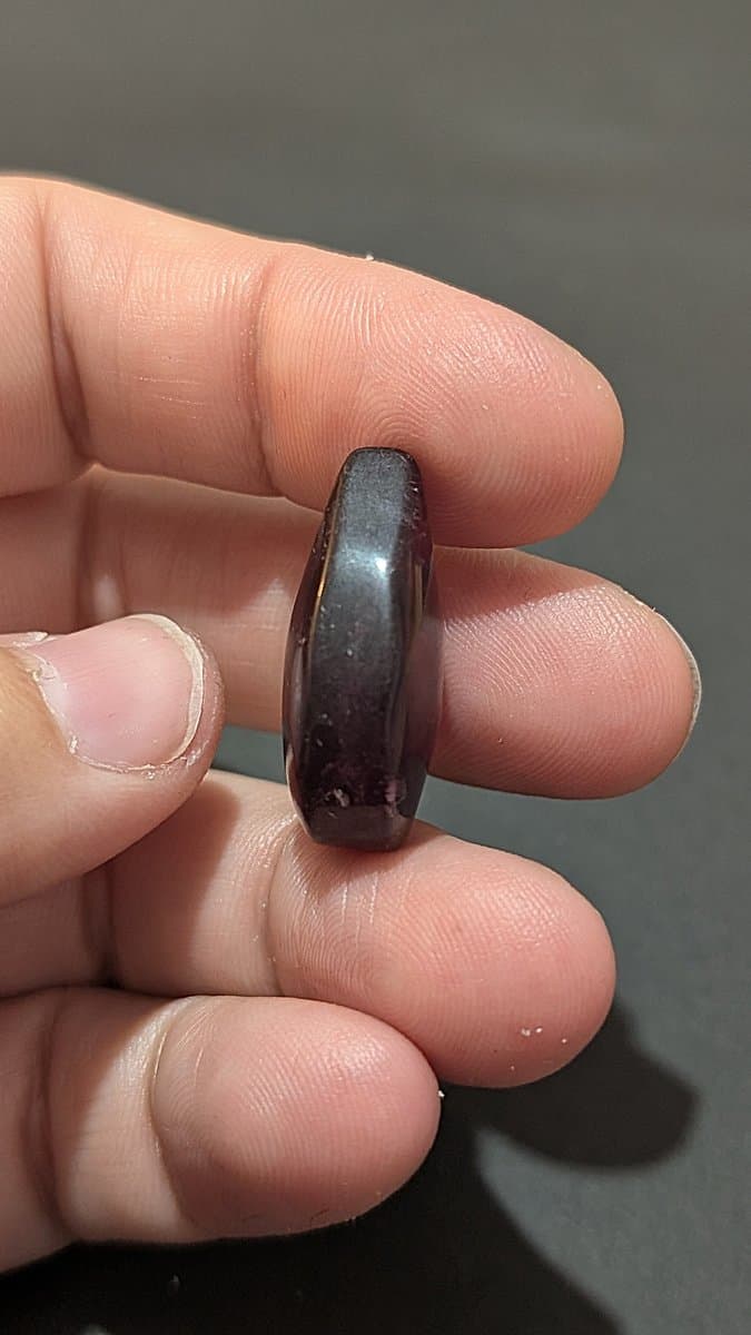 Amethyst #4 stone detail - view 2 of 2 by Loutan Beauty