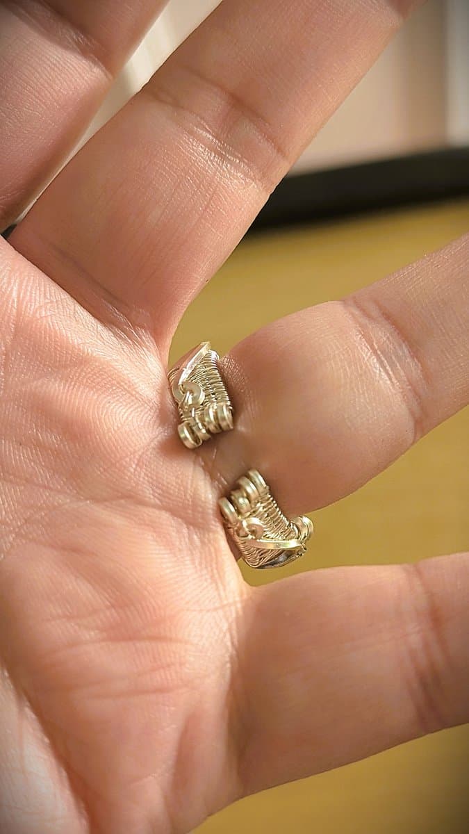 Moonstone and Ethiopian Opal Ring - Adjustable! ring detail - view 12 of 12 by Loutan Beauty