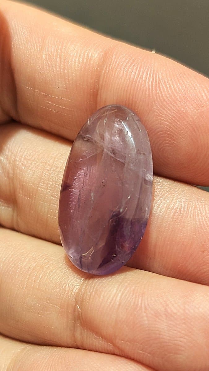 Amethyst #6 stone detail - view 2 of 4 by Loutan Beauty
