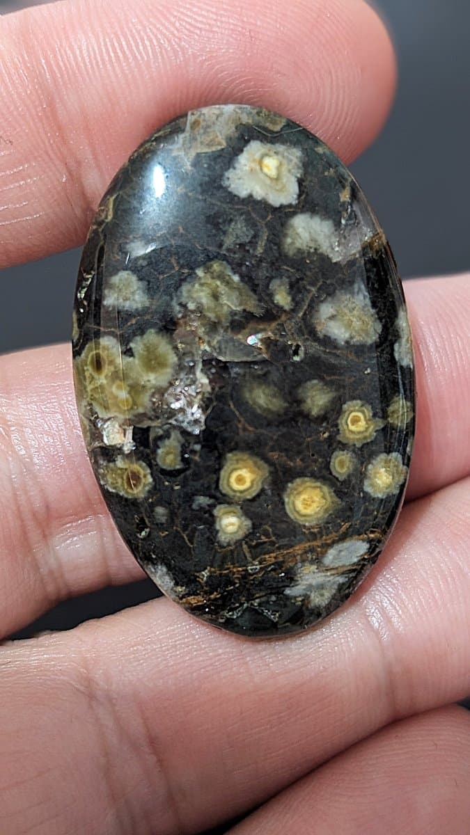 Ocean Jasper stone detail - view 2 of 2 by Loutan Beauty