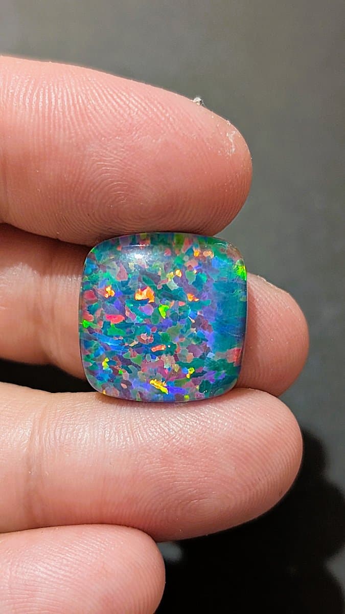 Lab Made Opal Triplet
