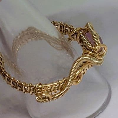 Beautiful Mermaid Tear Ring - Handmade ring detail - view 8 of 17 by Loutan Beauty