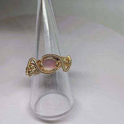 Beautiful Mermaid Tear Ring - Handmade ring detail - view 10 of 17 by Loutan Beauty