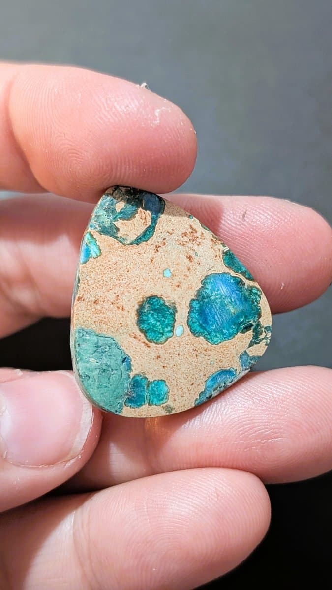 Sea Sediment Jasper stone detail - view 2 of 3 by Loutan Beauty