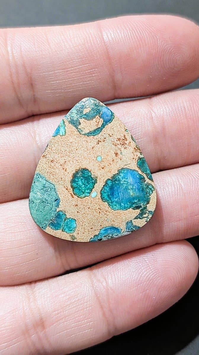 Sea Sediment Jasper stone detail - view 3 of 3 by Loutan Beauty